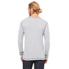 Bella + Canvas Men's Granite/Black Thermal Long-Sleeve T-Shirt