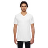 352-anvil-white-v-neck-tee