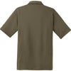 Nike Men's Olive Khaki Sphere Dry Short Sleeve Diamond Polo