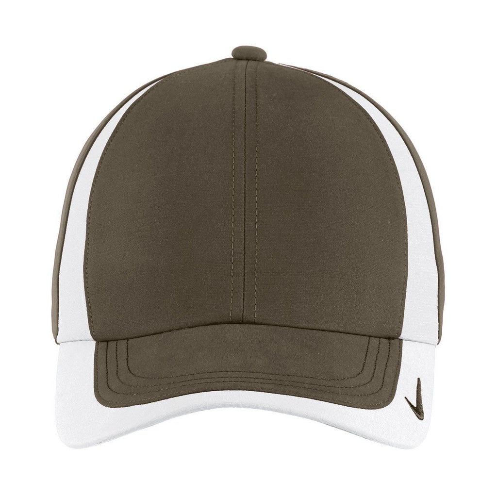 Nike Olive Khaki/White Dri-FIT Colorblock Cap