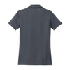 Nike Women's Dark Grey Dri-FIT S/S Pebble Texture Polo