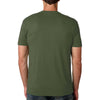 Next Level Men's Military Green Premium Fitted Short-Sleeve Crew
