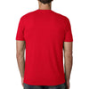 Next Level Men's Red Premium Fitted Short-Sleeve Crew