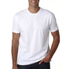 Next Level Men's White Premium Fitted Short-Sleeve Crew