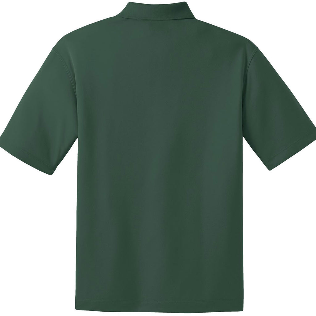 Nike Men's Dark Green Dri-FIT S/S Micro Pique Polo