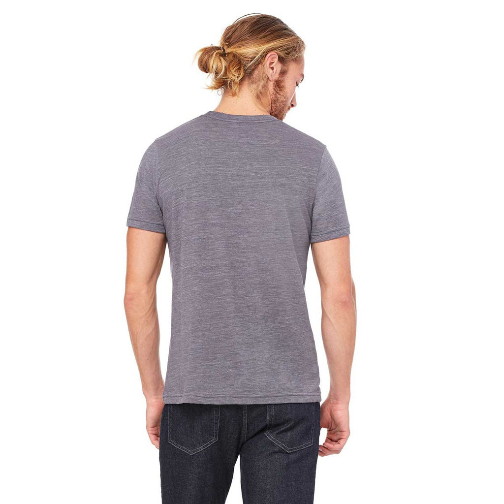 Bella + Canvas Unisex Asphalt Slub Poly-Cotton Short-Sleeve T-Shirt