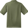 Nike Men's Dark Green Dri-FIT S/S Pebble Texture Polo