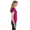 Anvil Women's Raspberry Ringspun Fitted T-Shirt