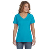 392a-anvil-women-turquoise-t-shirt