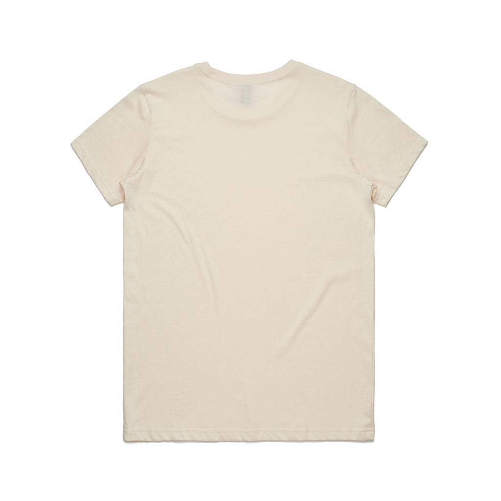 AS Colour Women's Natural Maple Organic Tee