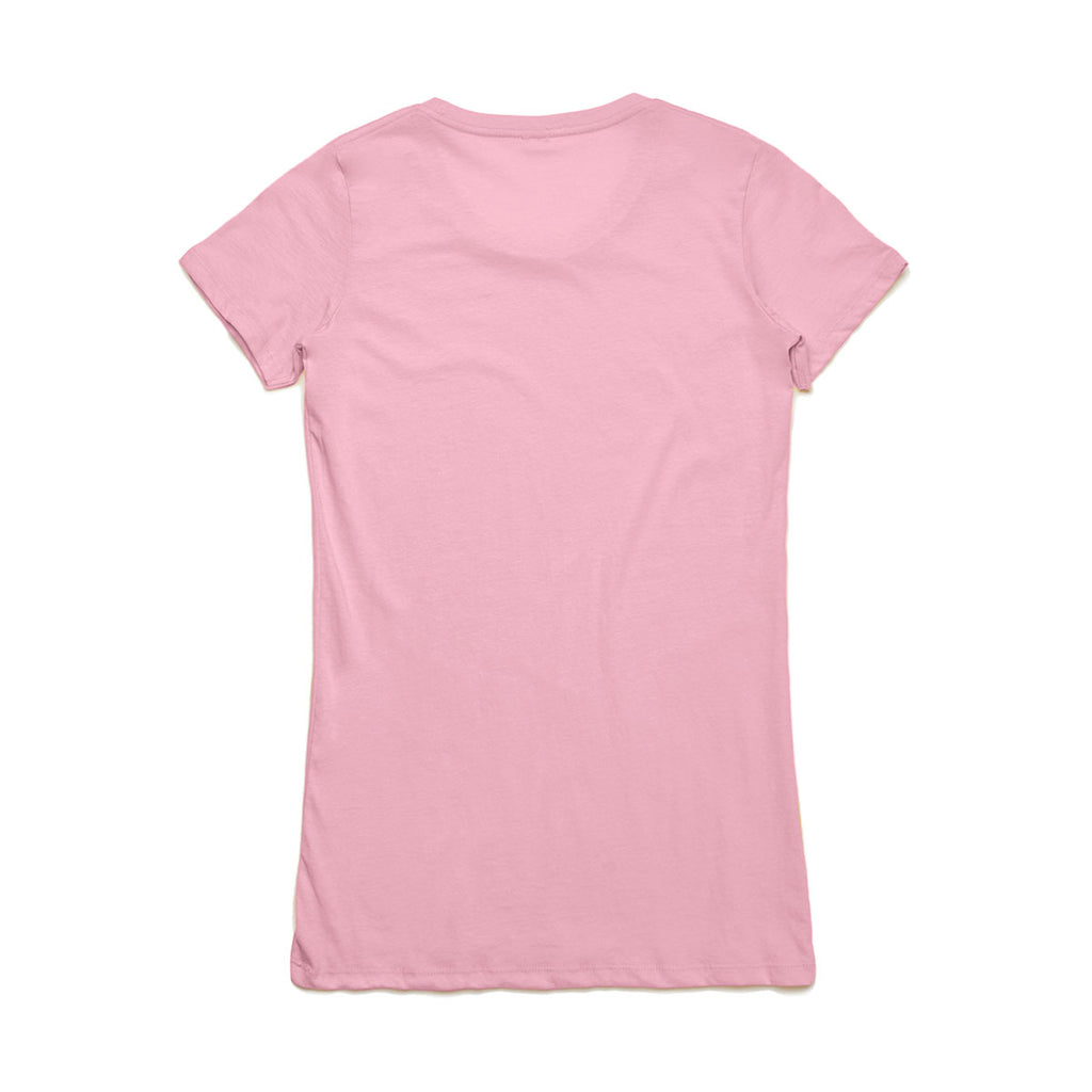 AS Colour Women's Candy Pink Wafer Tee