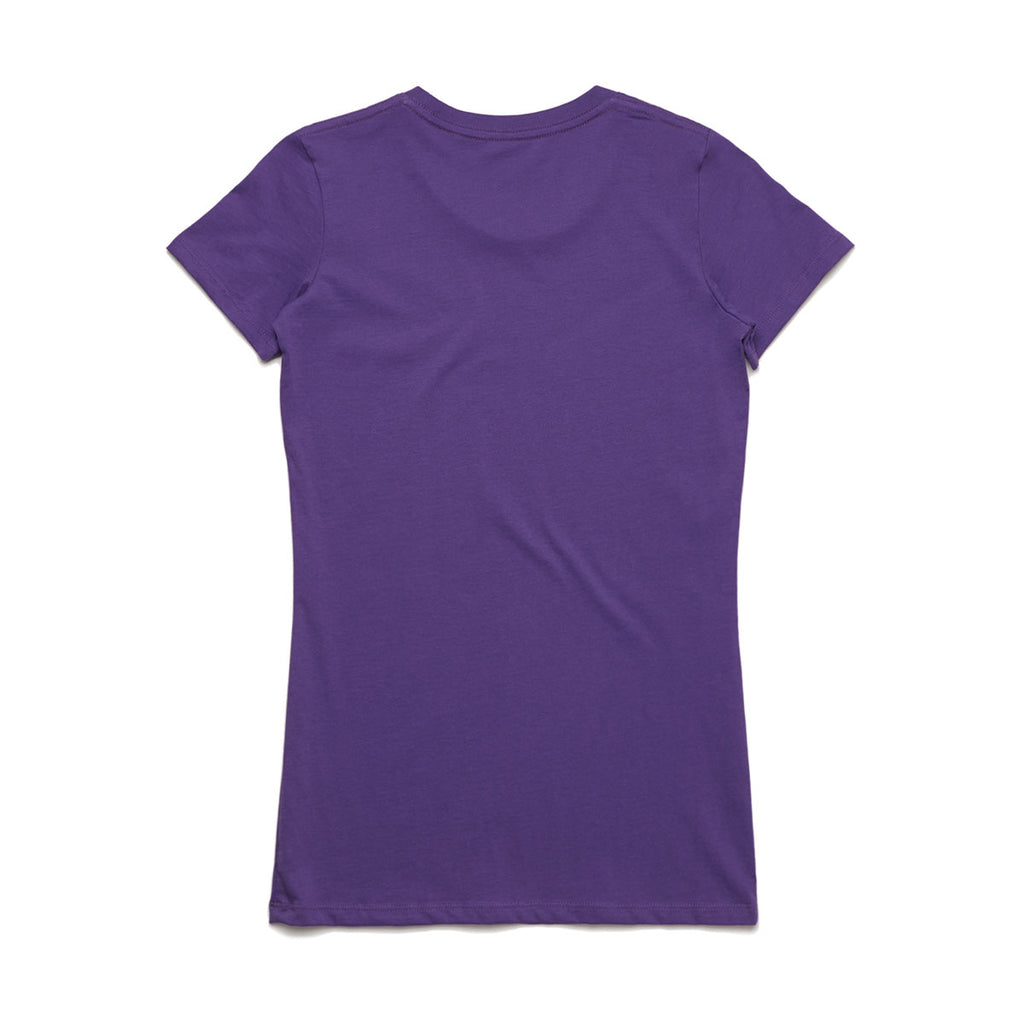 AS Colour Women's Purple Wafer Tee