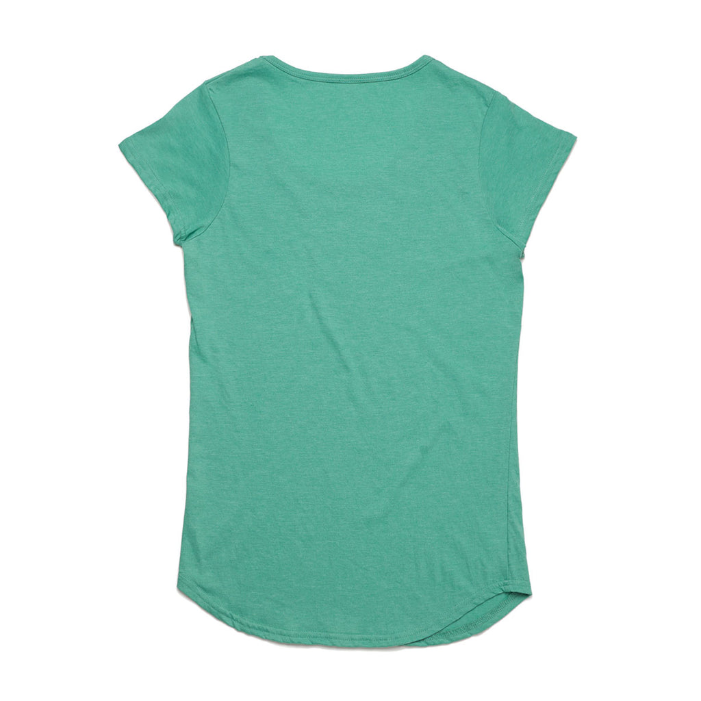 AS Colour Women's Light Green Marle Mali Tee