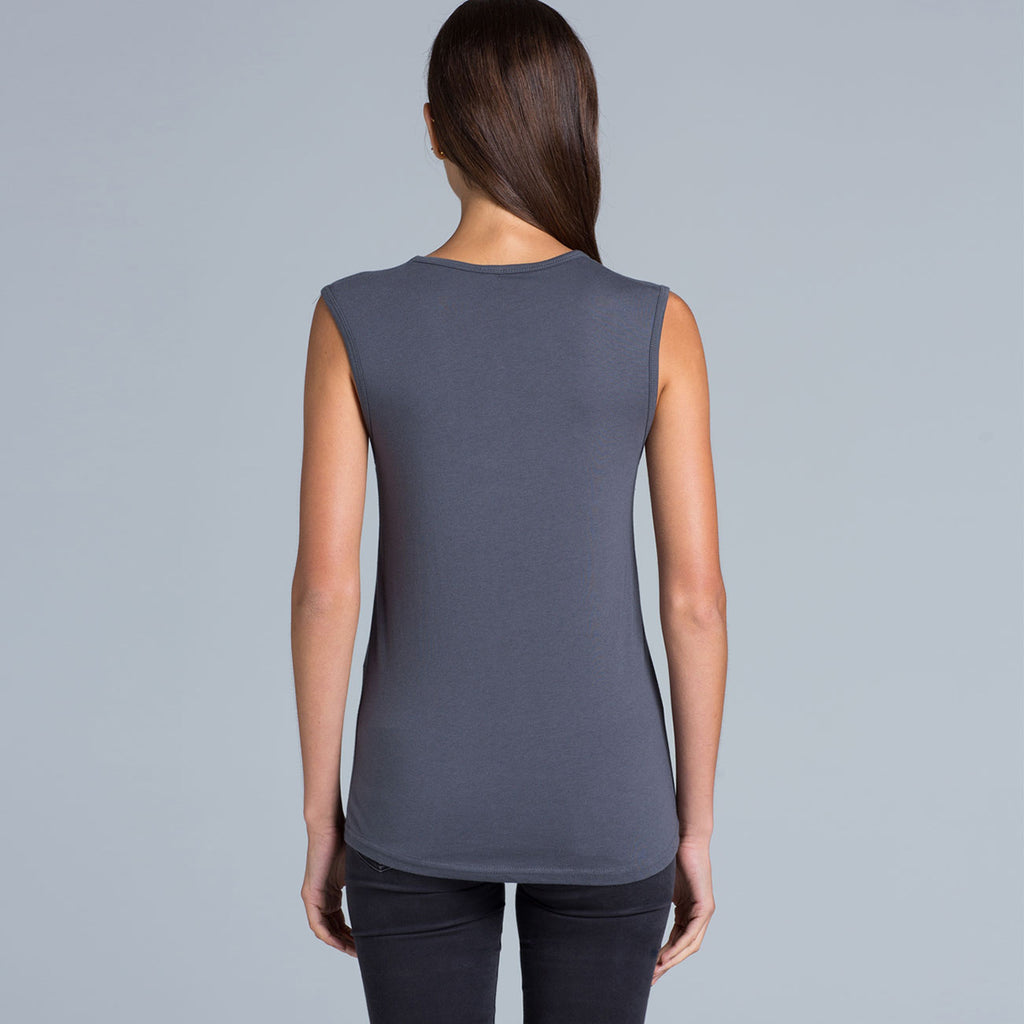 AS Colour Women's Charcoal Tank Tee