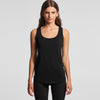 AS Colour Women's Black Yes Racerback Singlet
