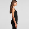 AS Colour Women's Black Yes Racerback Singlet