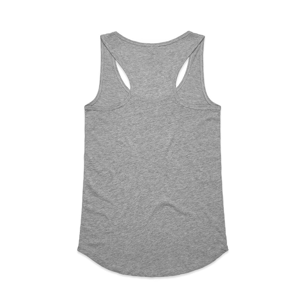 AS Colour Women's Grey Marle Yes Racerback Singlet