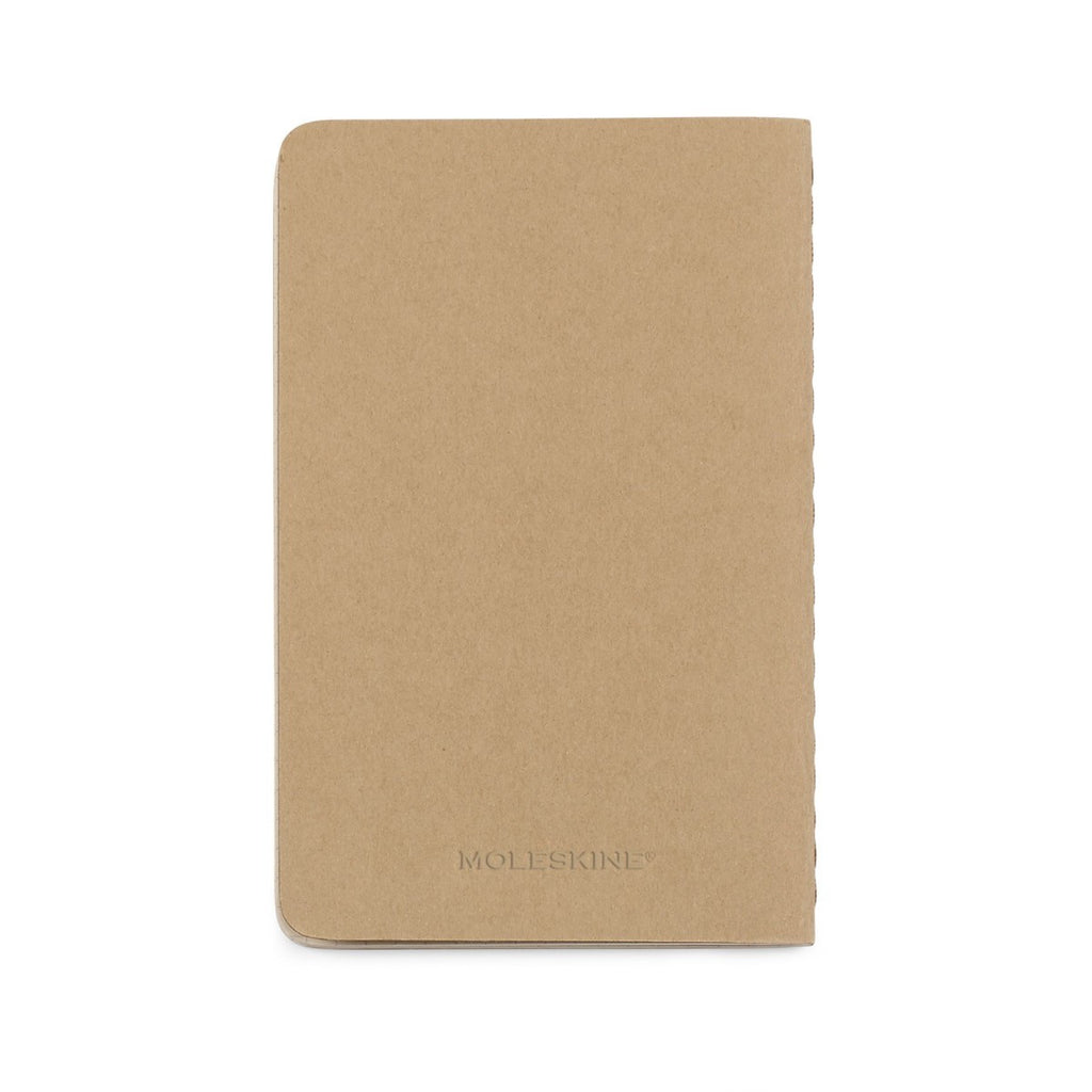 Moleskine Tan Cahier Squared Pocket Notebook