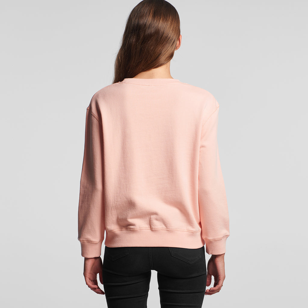 AS Colour Women's Pale Pink Premium Crew