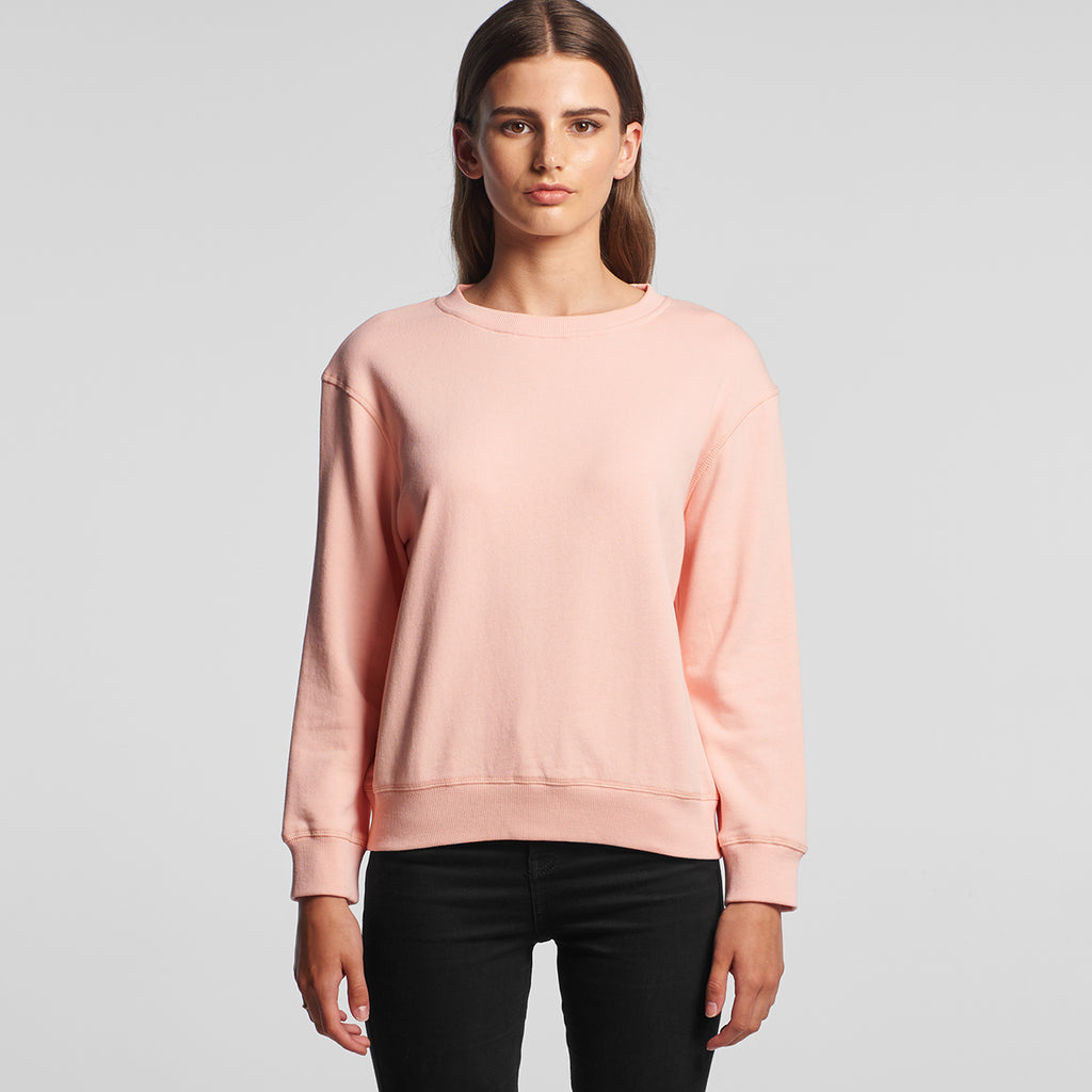 AS Colour Women's Pale Pink Premium Crew