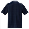 Nike Men's Navy Elite Dri-FIT Short Sleeve Heather Polo