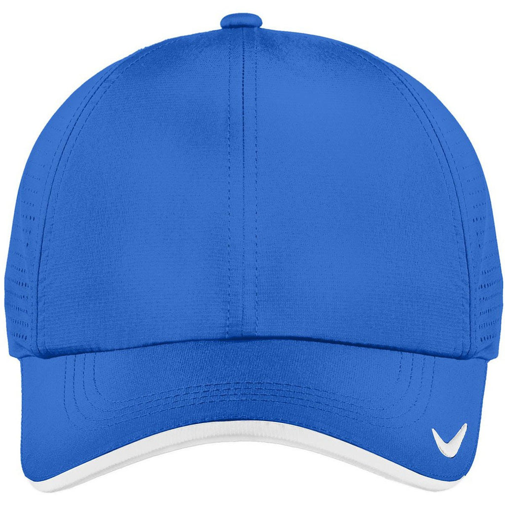 Nike Blue Sapphire Dri FIT Swoosh Perforated Cap