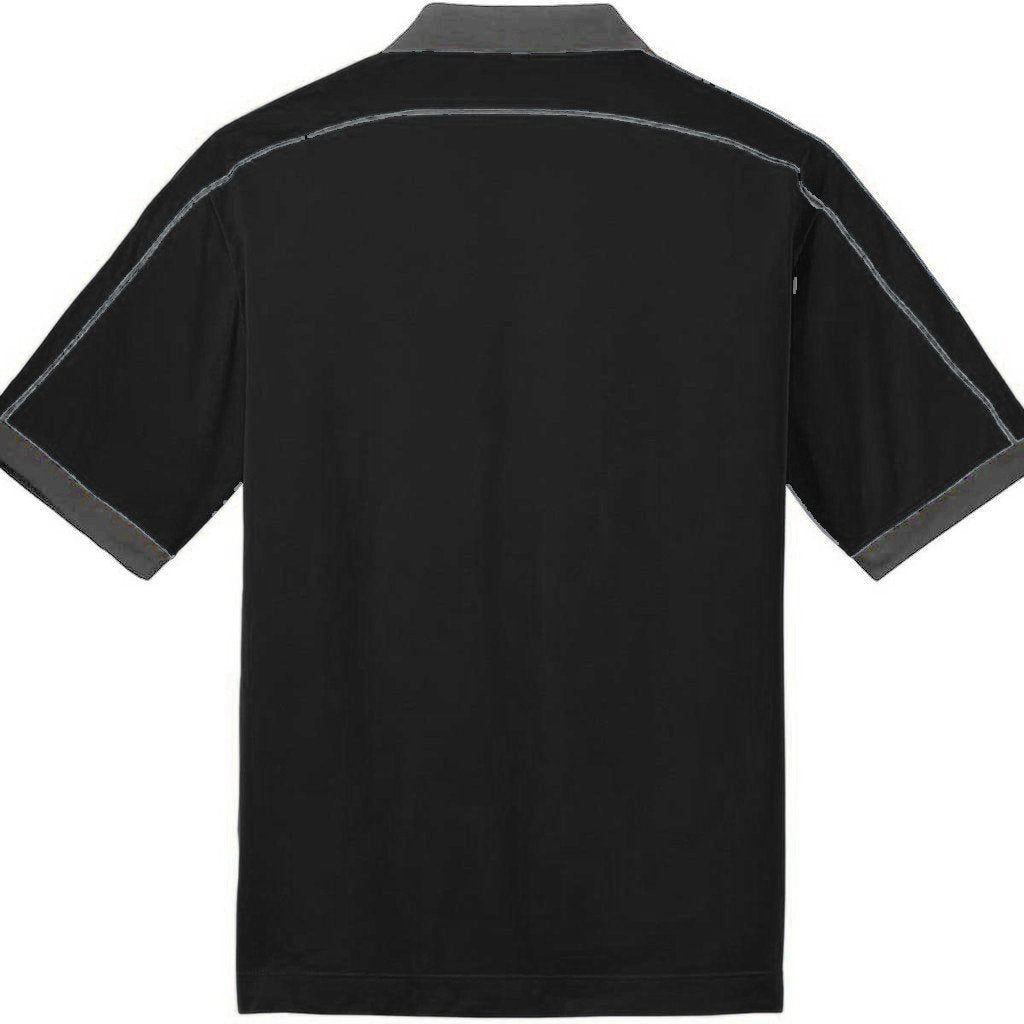 Nike Men's Black/Cool Grey Dri-FIT N98 Polo