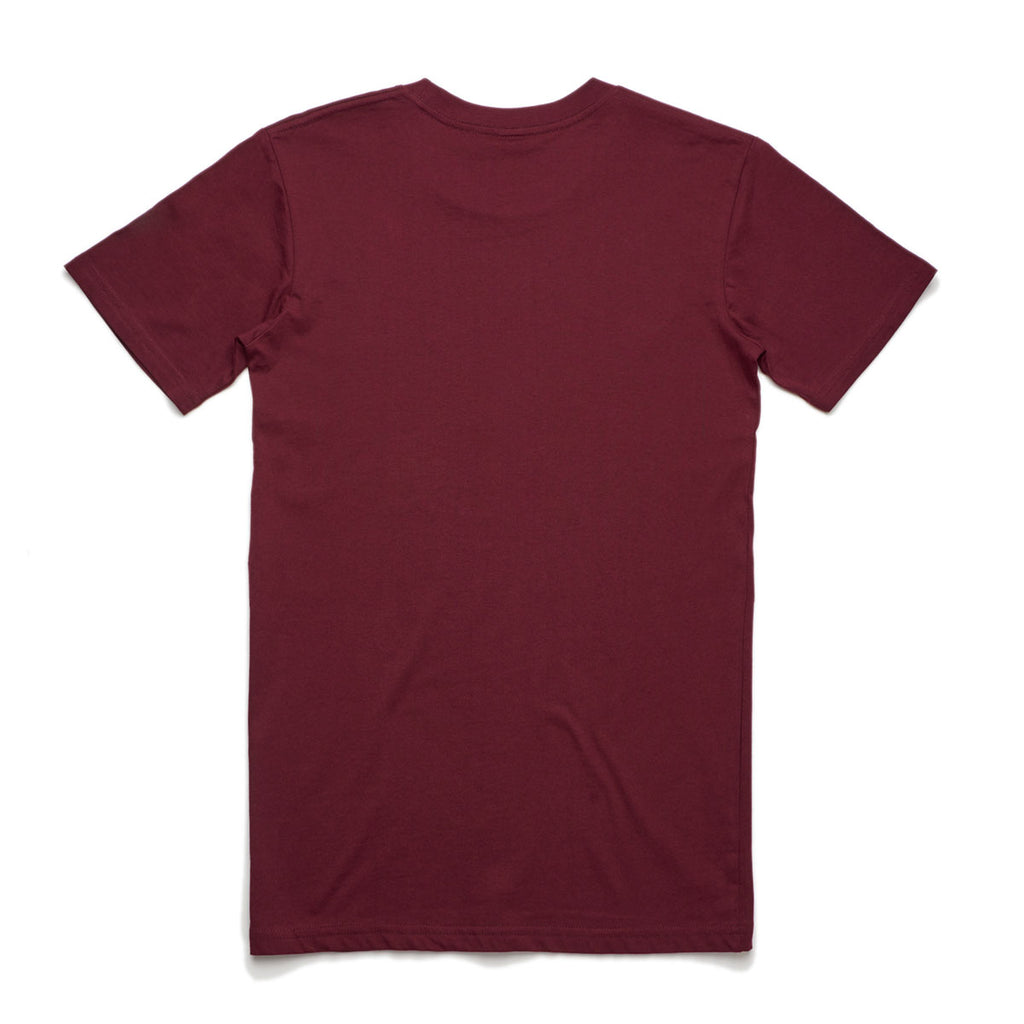 AS Colour Men's Burgundy Staple Tee