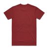 AS Colour Men's Burgundy Staple Marle Tee