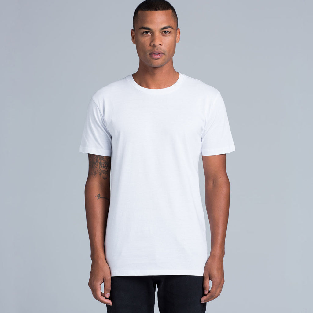 AS Colour Men's White Paper Tee