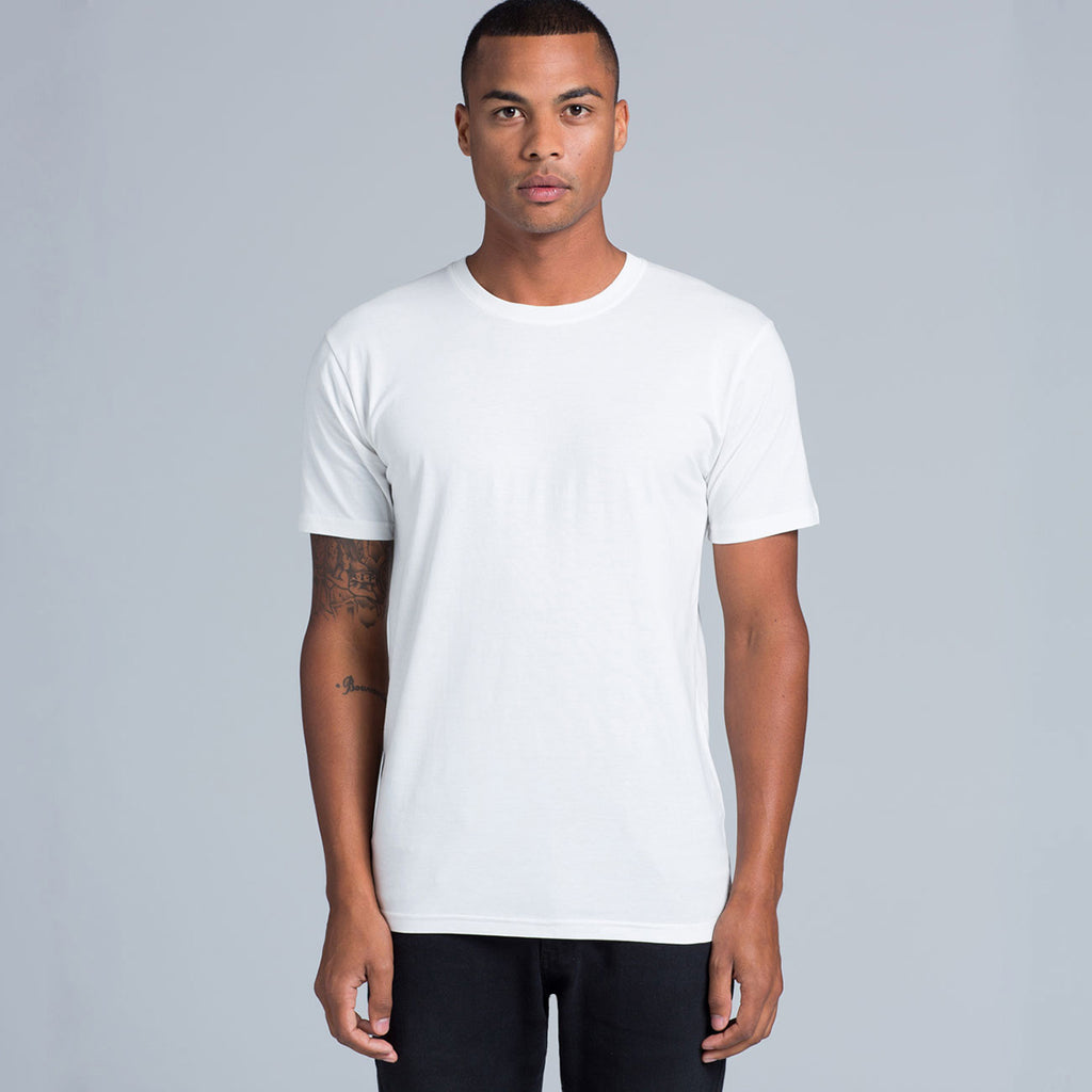 AS Colour Men's White Organic Tee