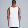 AS Colour Men's White Typo Singlet