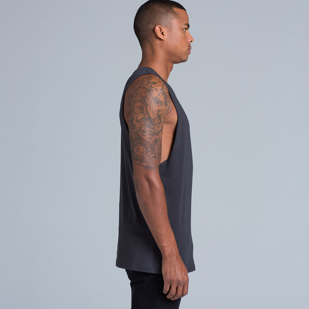 AS Colour Men's Navy Barnard Tank Tee