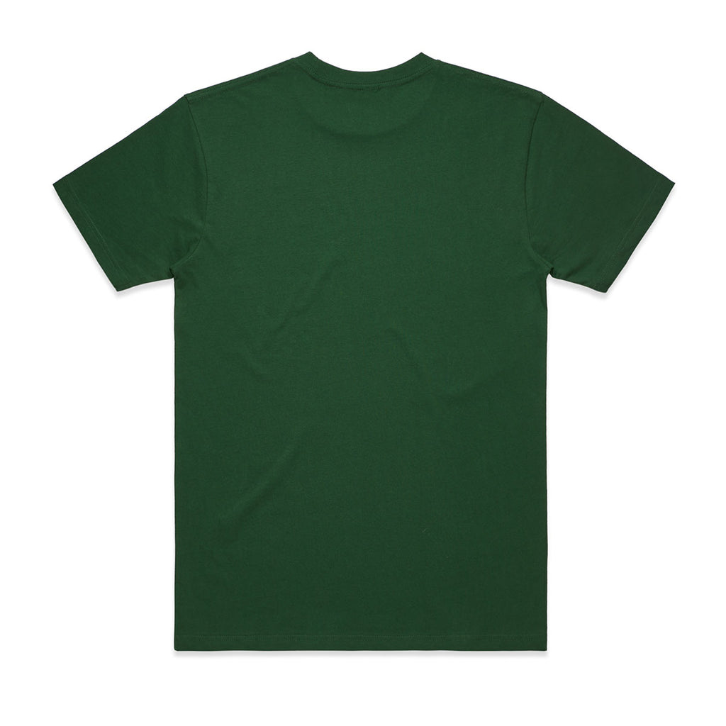 AS Colour Men's Forest Green Block Tee