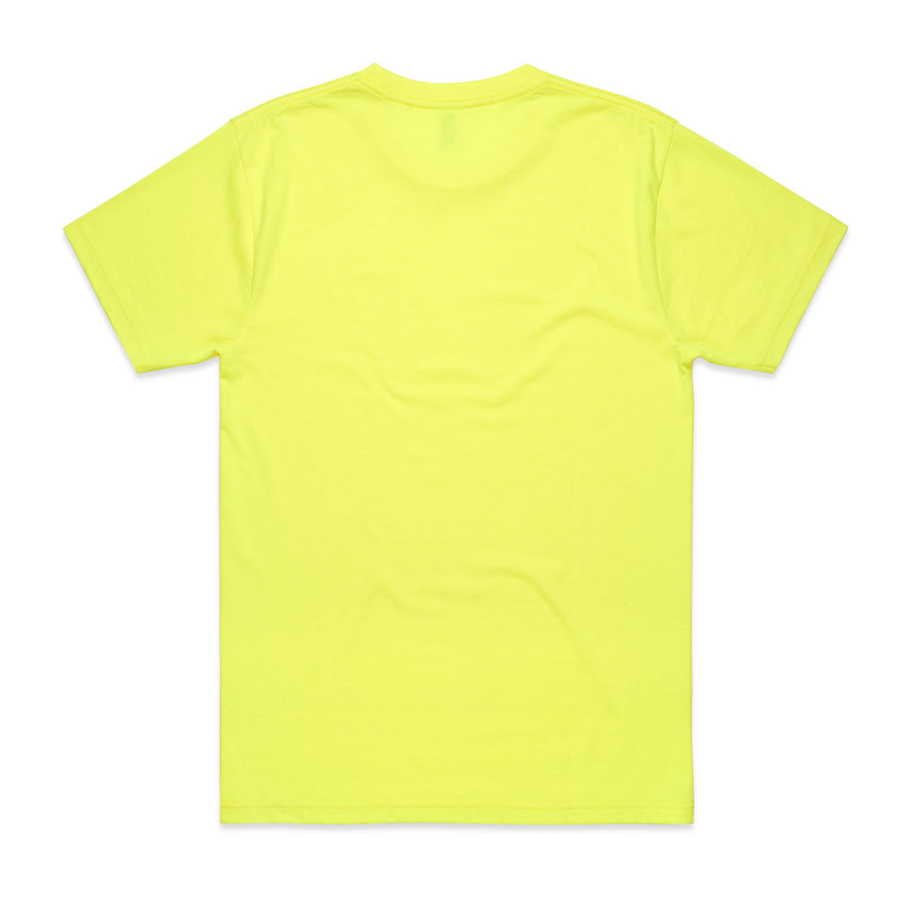 AS Colour Men's Safety Yellow Block Tee