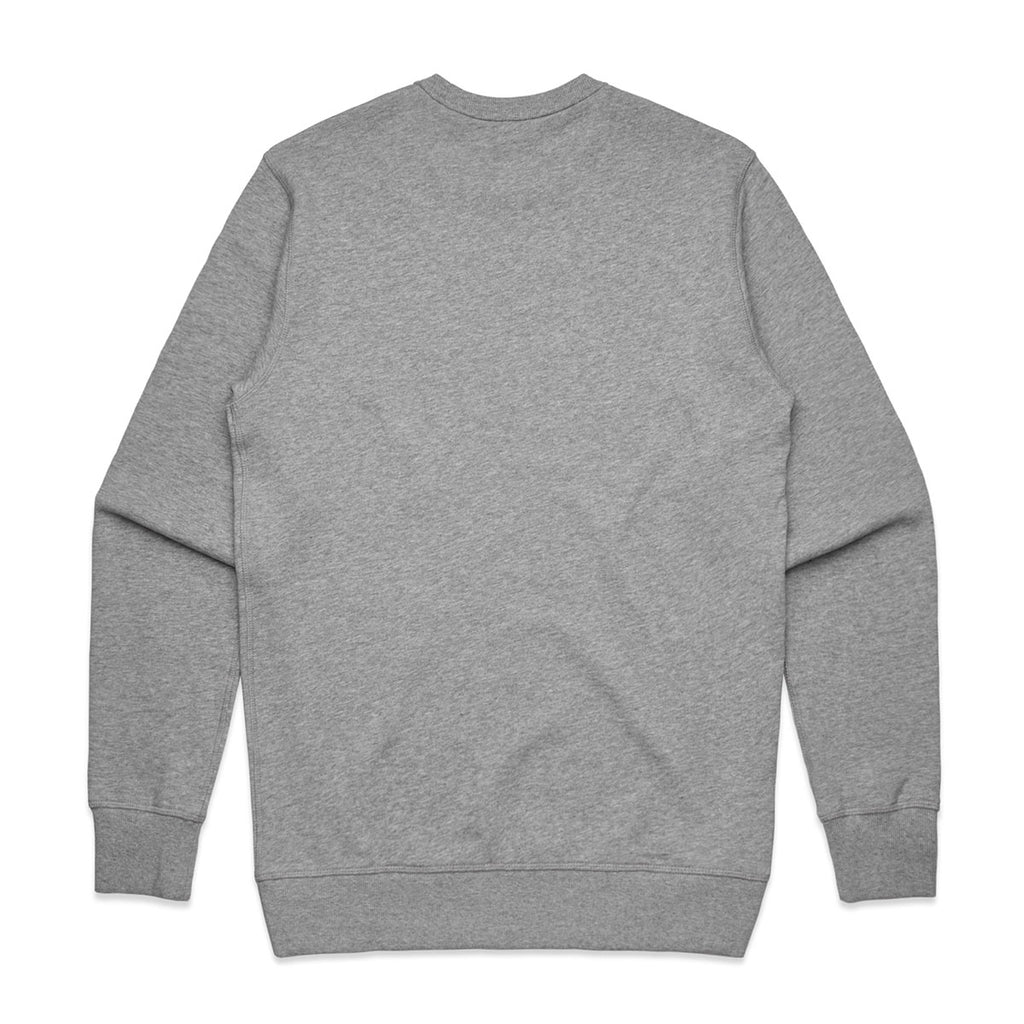 AS Colour Men's Grey Marle Premium Crew