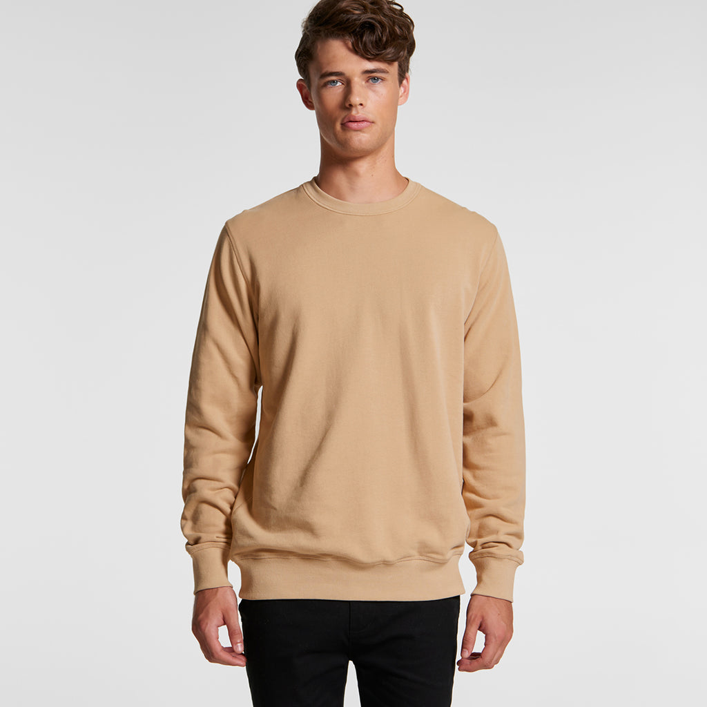 AS Colour Men's Tan Premium Crew