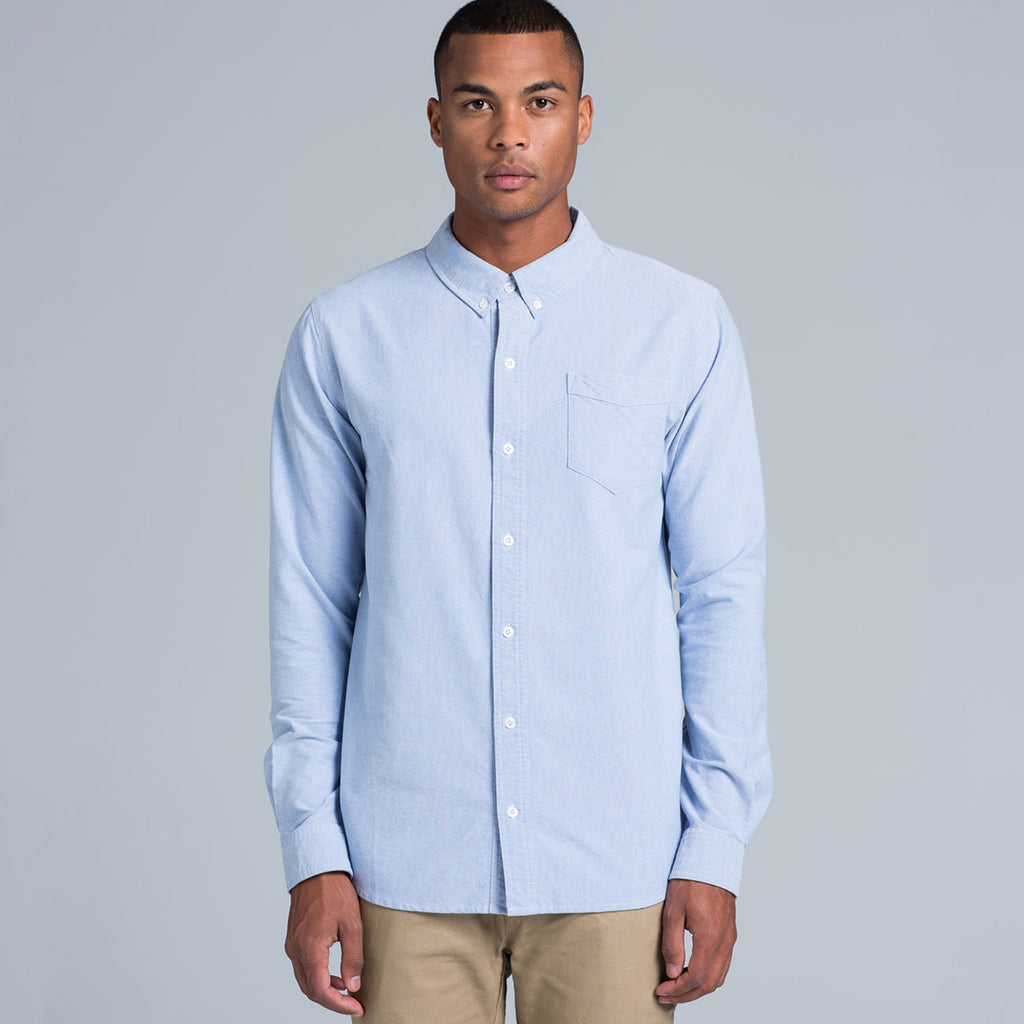 AS Colour Men's Light Blue Oxford Shirt