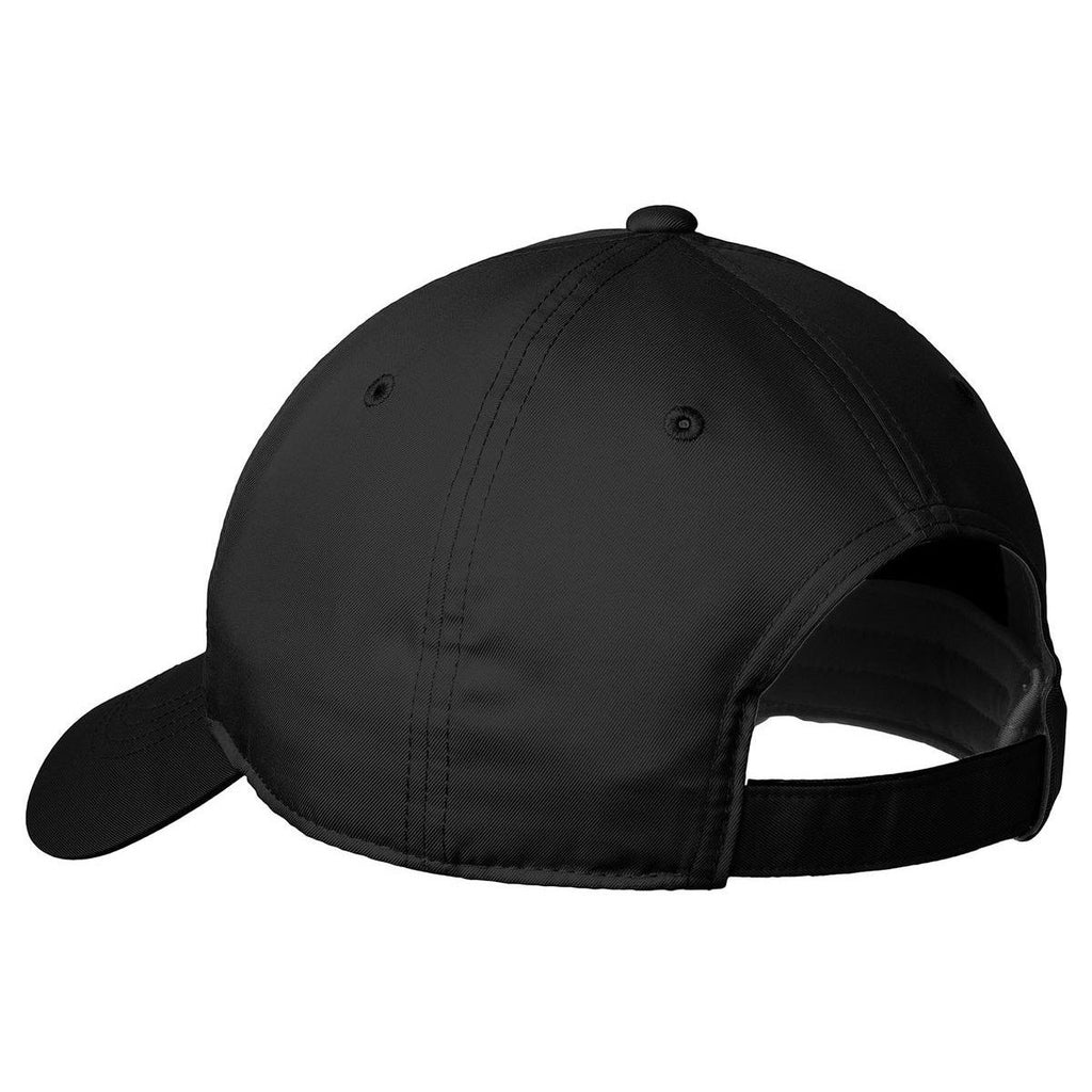 Nike Black/White Dri-FIT Swoosh Front Cap