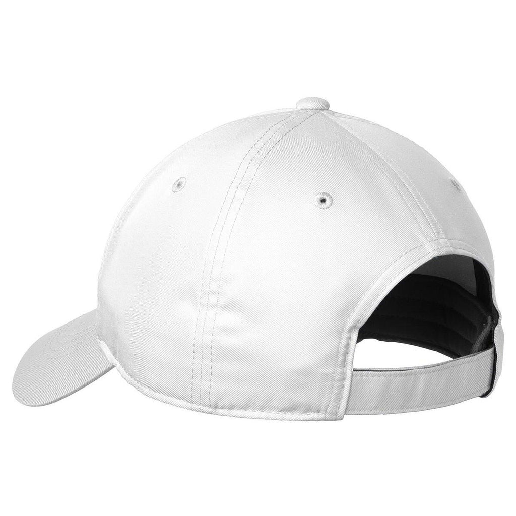 Nike White/Black Dri-FIT Swoosh Front Cap