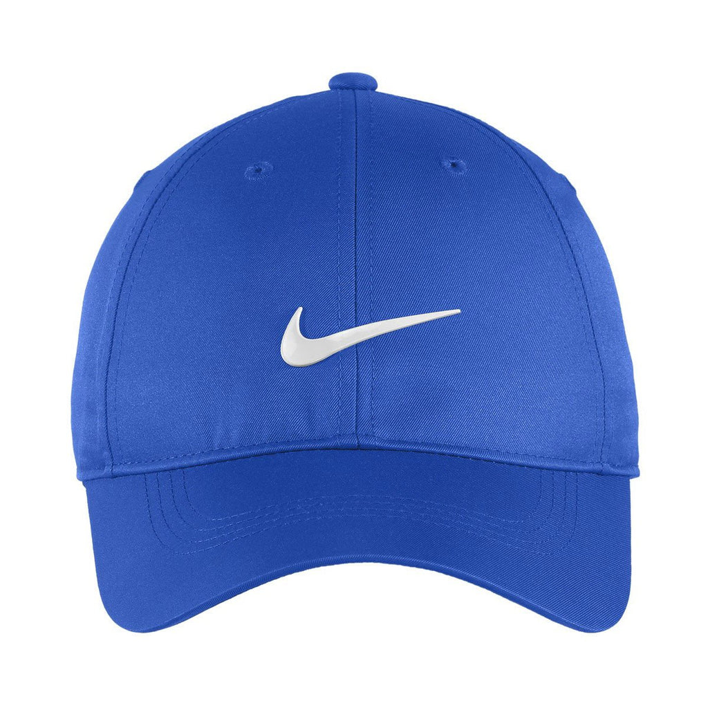 Nike Game Royal/White Dri-FIT Swoosh Front Cap