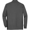 Nike Men's Dark Grey/Black/Sport Fuchsia Dri-FIT Long Sleeve Quarter Zip Shirt