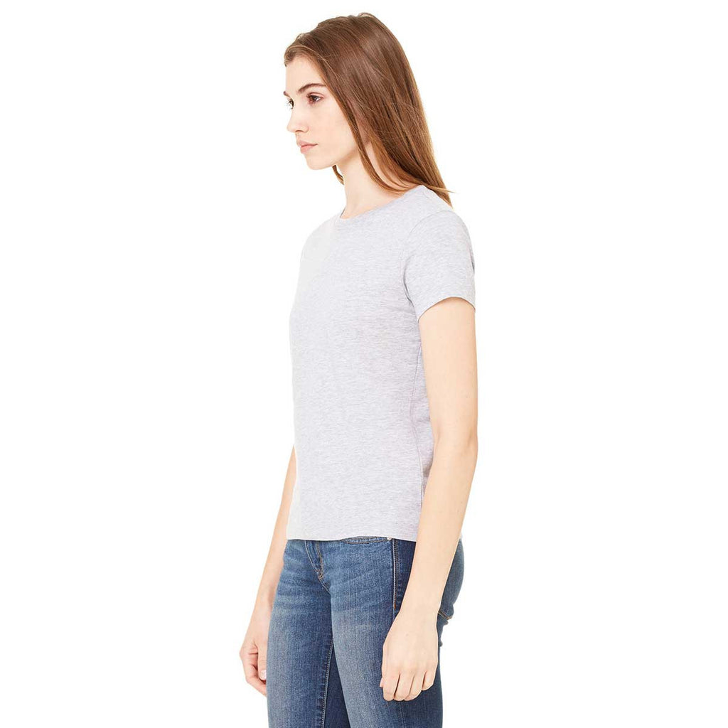 Bella + Canvas Women's Athletic Heather Jersey Short-Sleeve T-Shirt