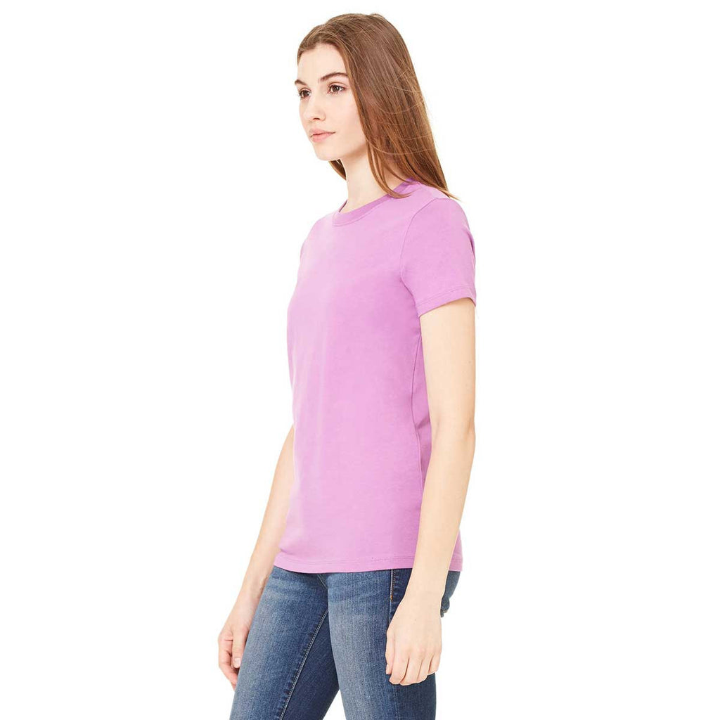 Bella + Canvas Women's Violet Jersey Short-Sleeve T-Shirt