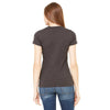 Bella + Canvas Women's Dark Grey Heather Made in the USA Favorite T-Shirt