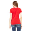 Bella + Canvas Women's Red Made in the USA Favorite T-Shirt