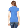 Bella + Canvas Women's Heather True Royal Jersey Short-Sleeve T-Shirt
