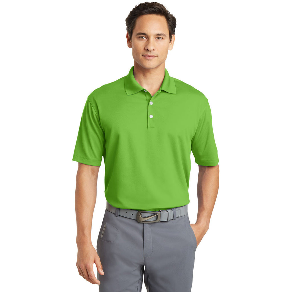 Nike Men's Tall Mean Green Dri-FIT S/S Micro Pique Polo