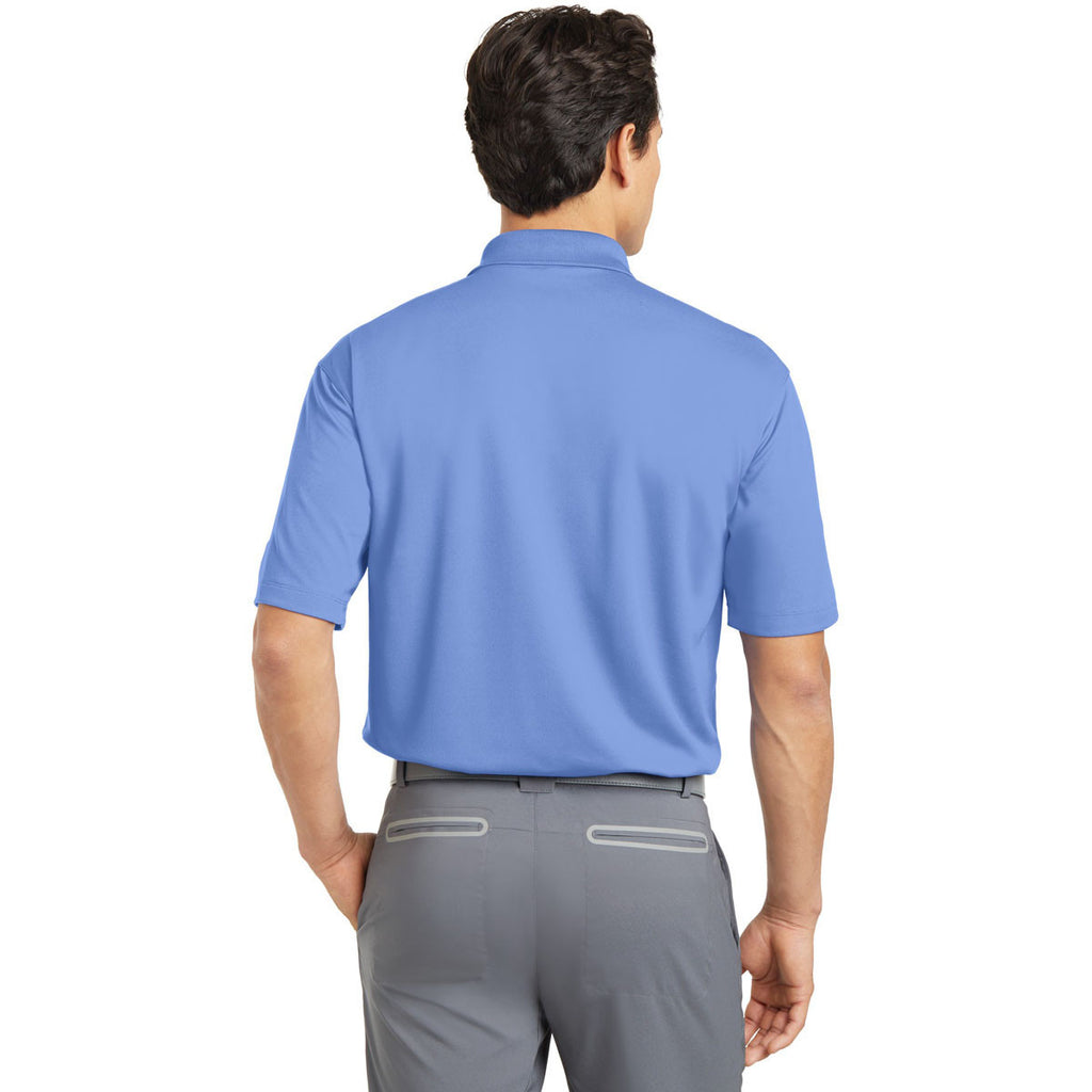 Nike Men's Tall Light Blue Dri-FIT S/S Micro Pique Polo