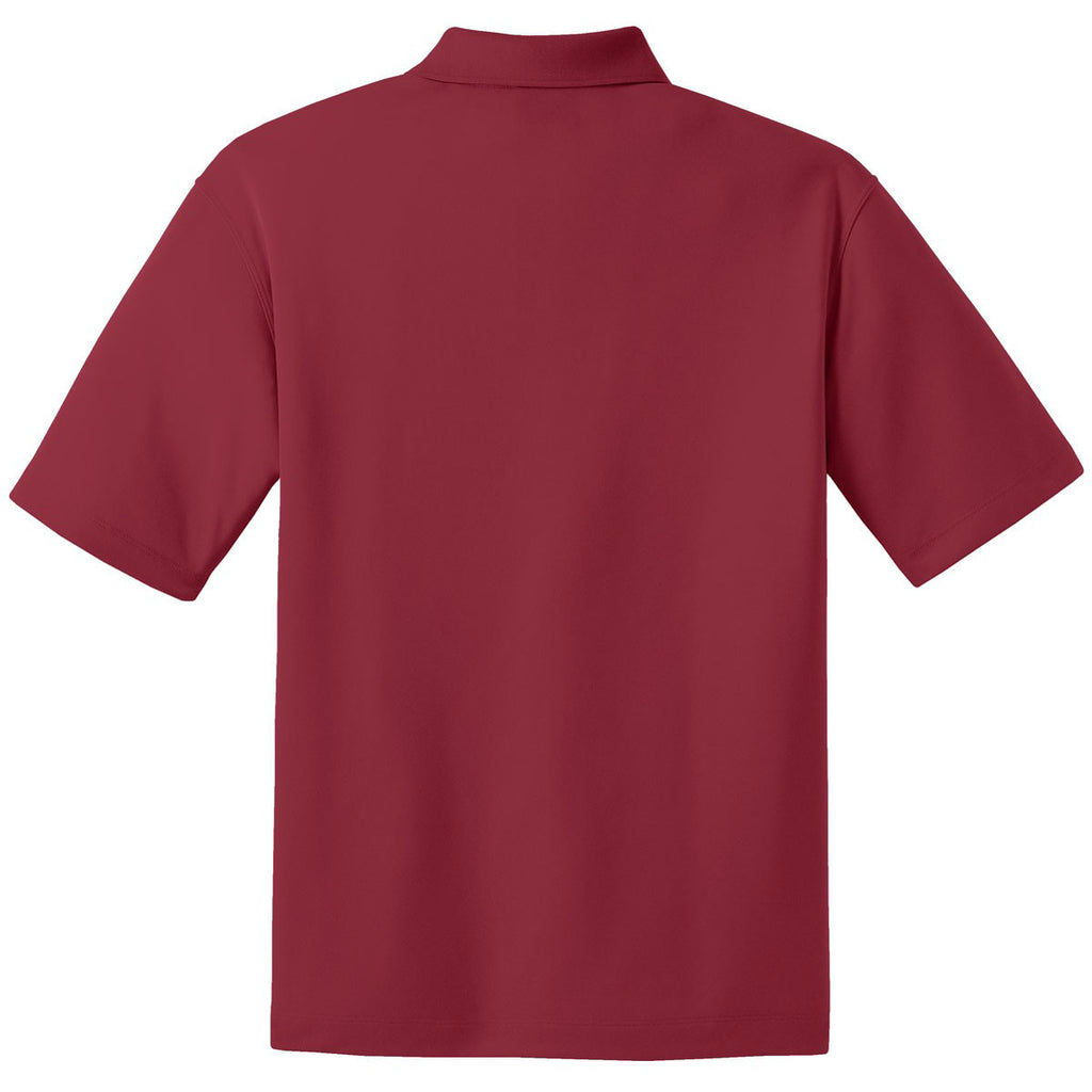 Nike Men's Tall True Red Dri-FIT S/S Micro Pique Polo